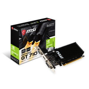 Placa de Video MSI Nvidia GeForce GT 710 2GB DDR3 LP